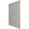 Ekena Millwork 19 5/8in. W x 19 5/8in. H Odessa EnduraWall Decorative 3D Wall Panel Covers 2.67 Sq. Ft. WP20X20ODFSM - alternate 6
